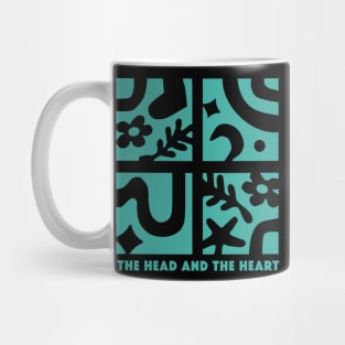 the head and the heart Mug